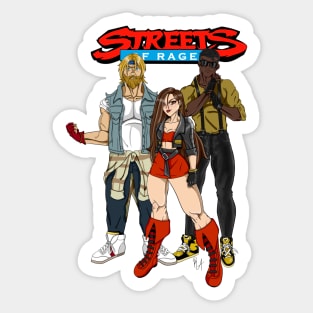 Streets of Rage! Sticker